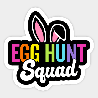 Egg hunt squad Sticker